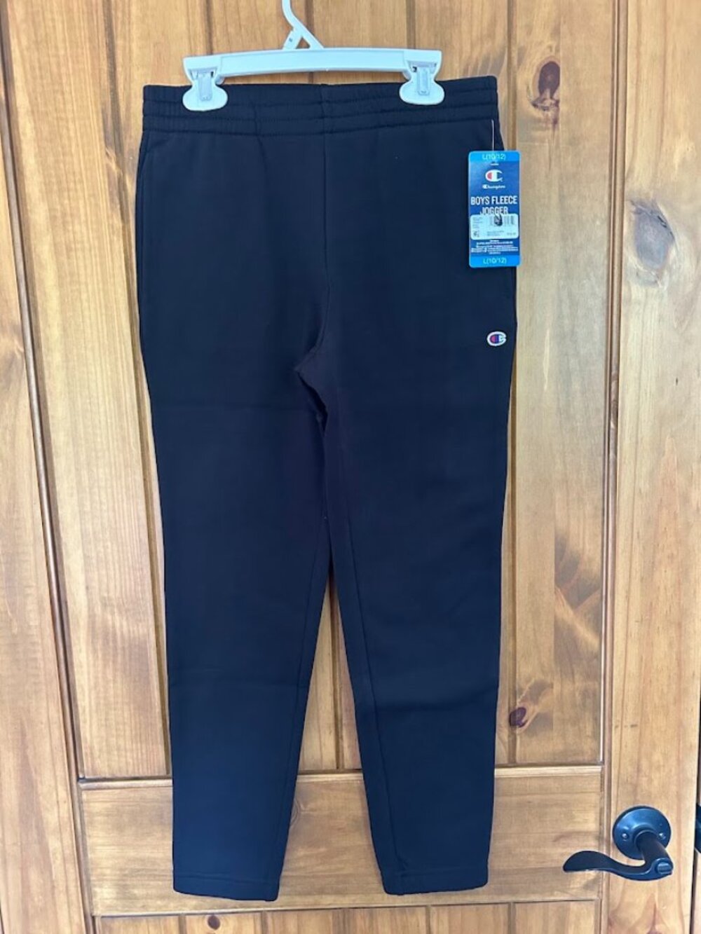 NWT! Champion Boys Fleece Logo jogger pants